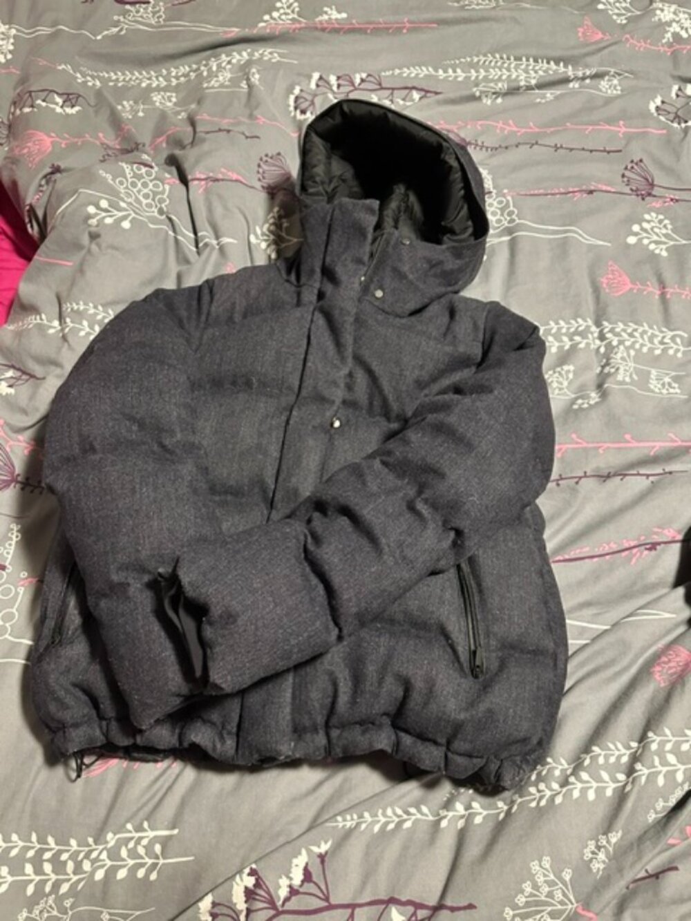 Lululemon size 6 Wunder PUff wool jacket